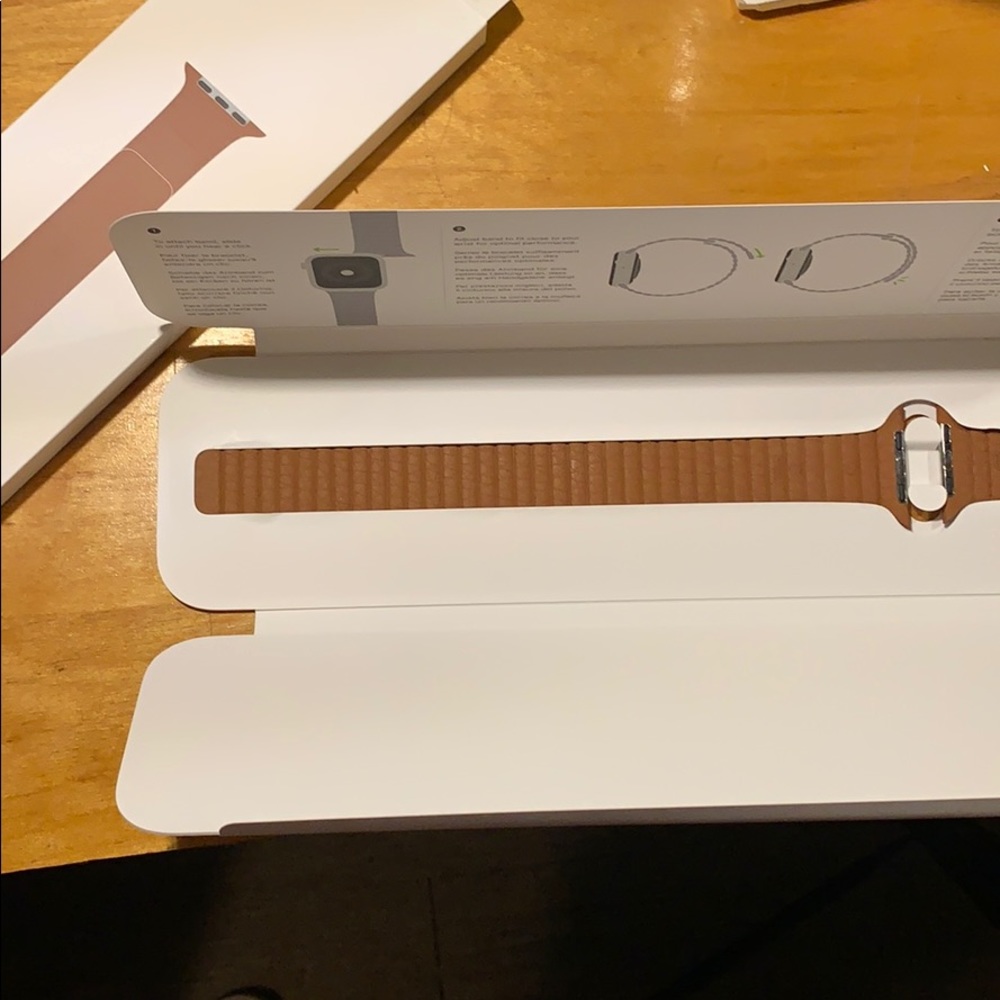 Apple Watch Brown Leather wristband